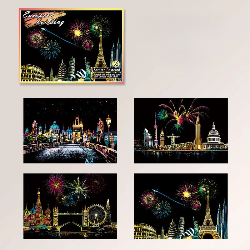Scratch Glow Night Scene