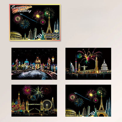 Scratch Glow Night Scene