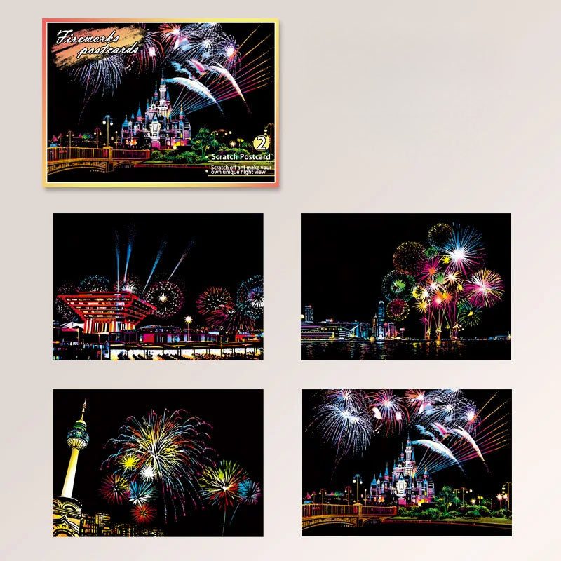 Scratch Glow Night Scene