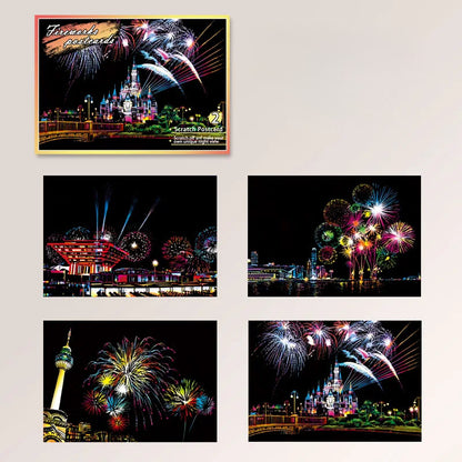 Scratch Glow Night Scene